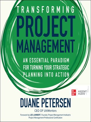 cover image of Transforming Project Management